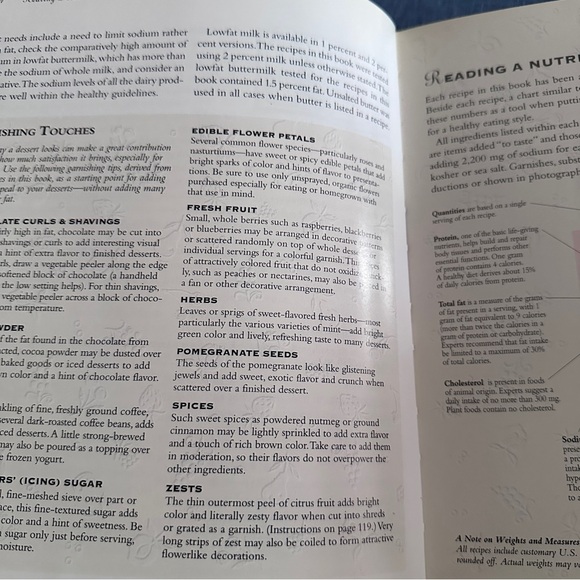 Healthy Desserts cookbook. Hardcover, like new. Williams Sonoma collection - Picture 3 of 5